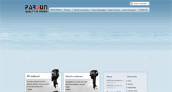 Desktop Screenshot of parsunmarine.com